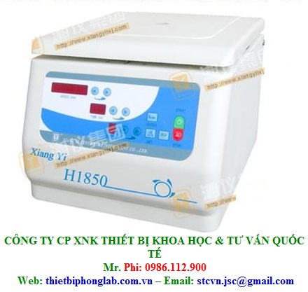 Máy ly tâm tốc độ cao H1850